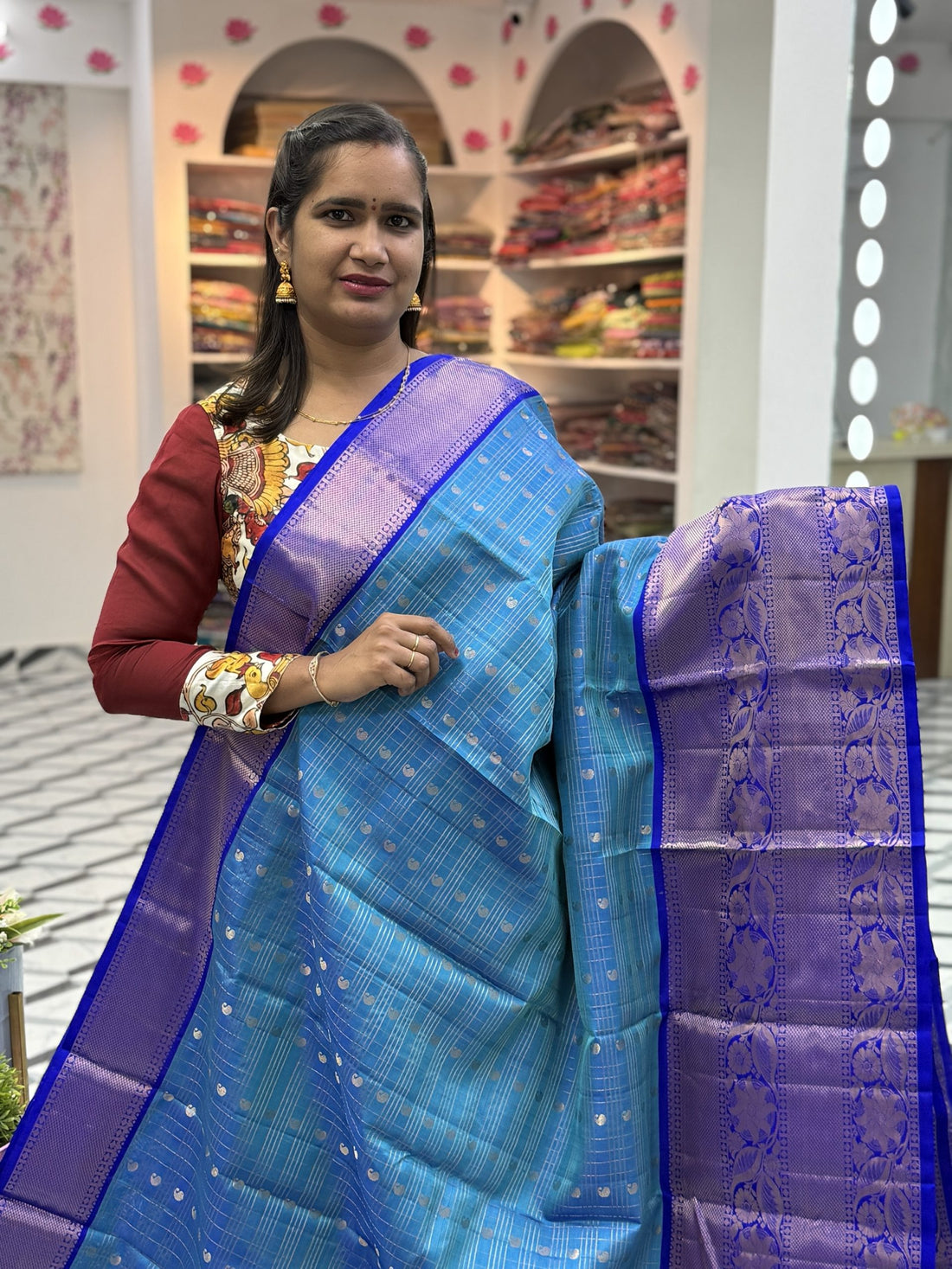 Pure Handloom Kanchi Pattu Saree