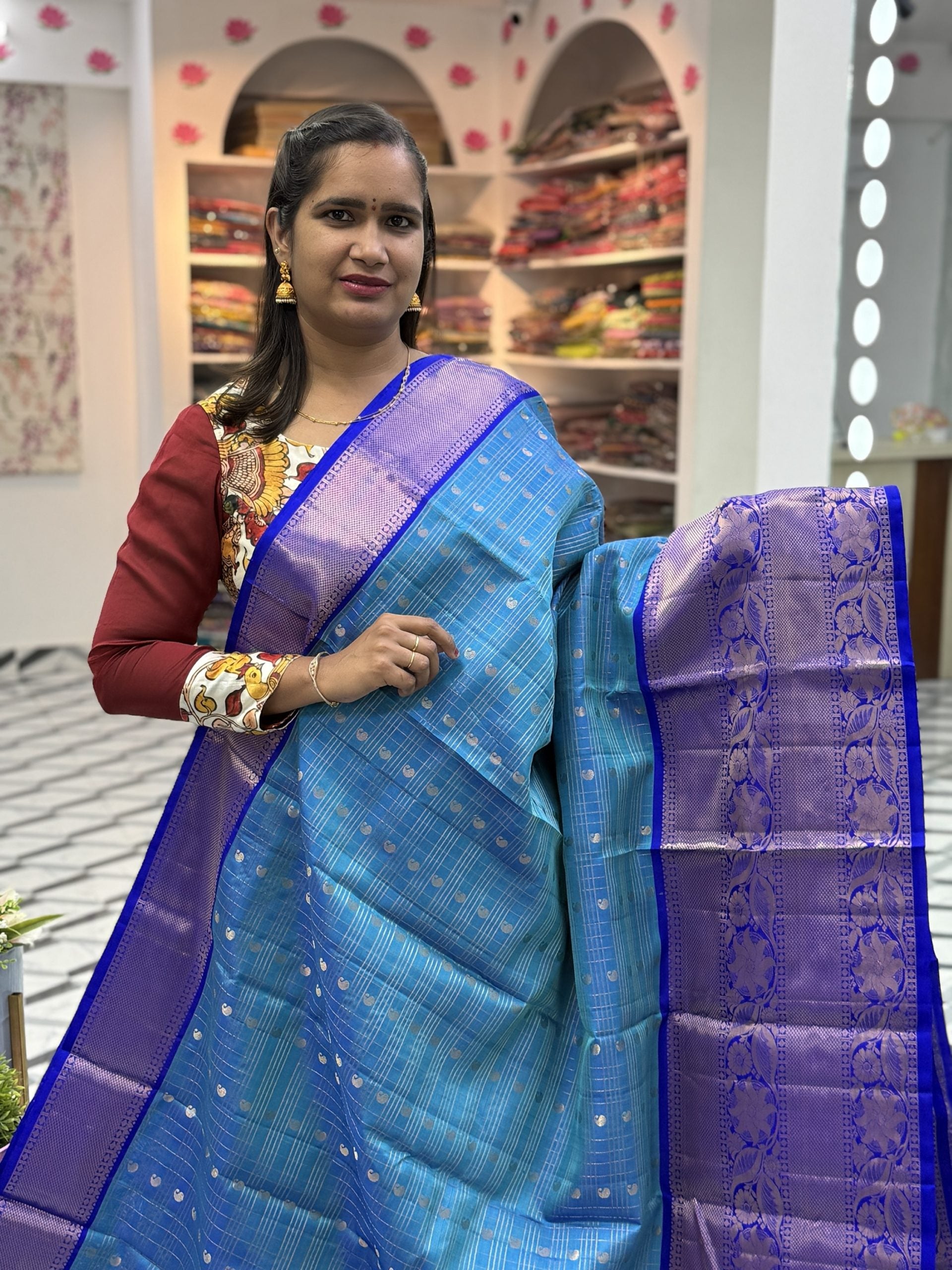 Pure Handloom Kanchi Pattu Saree