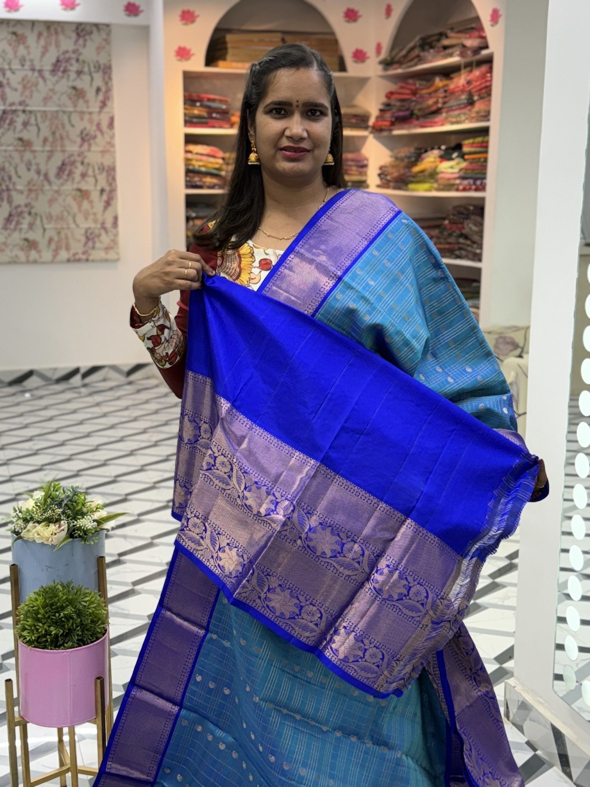 Pure Handloom Kanchi Pattu Saree