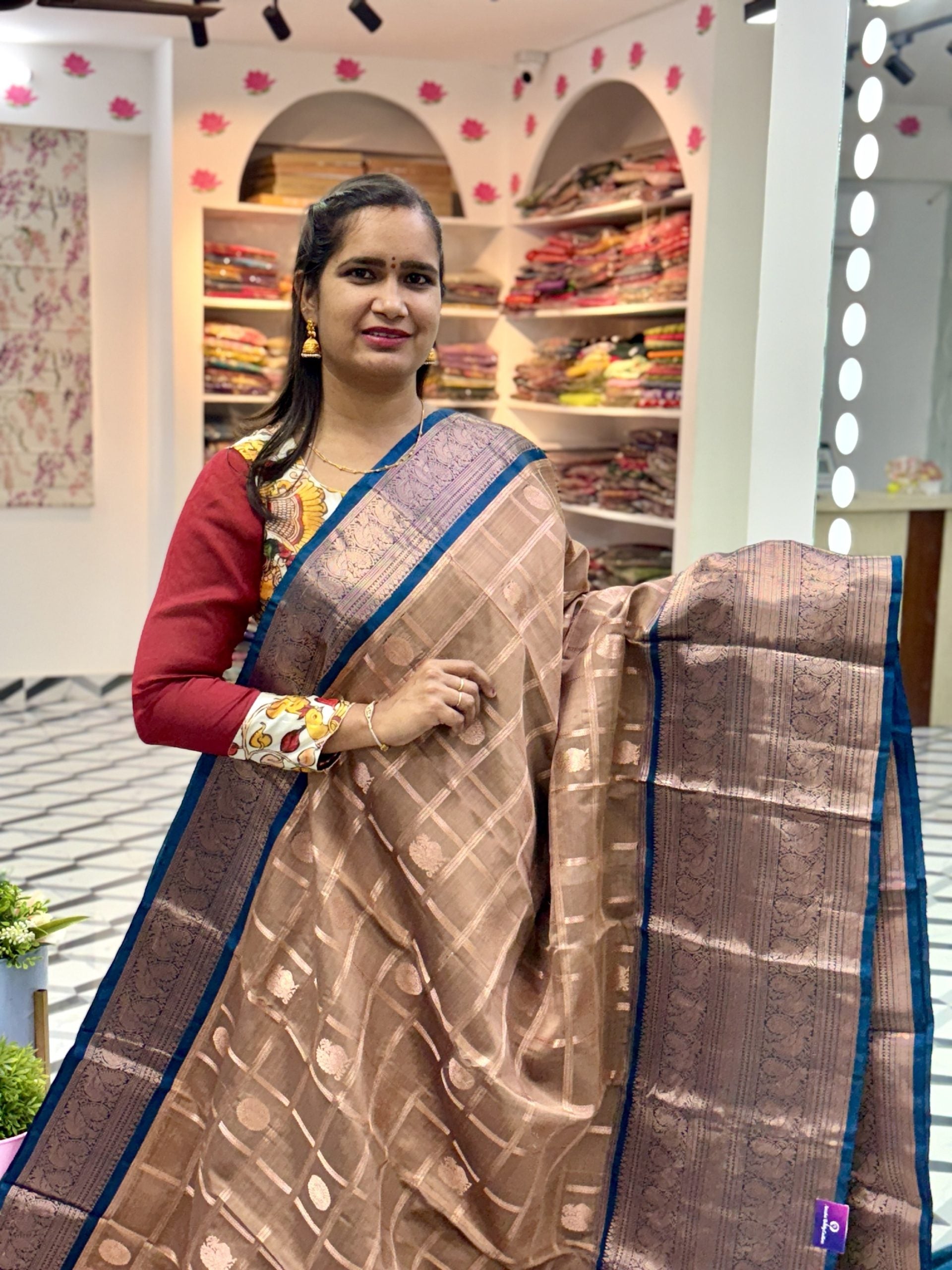 Pure Handloom Kanchi Pattu Saree