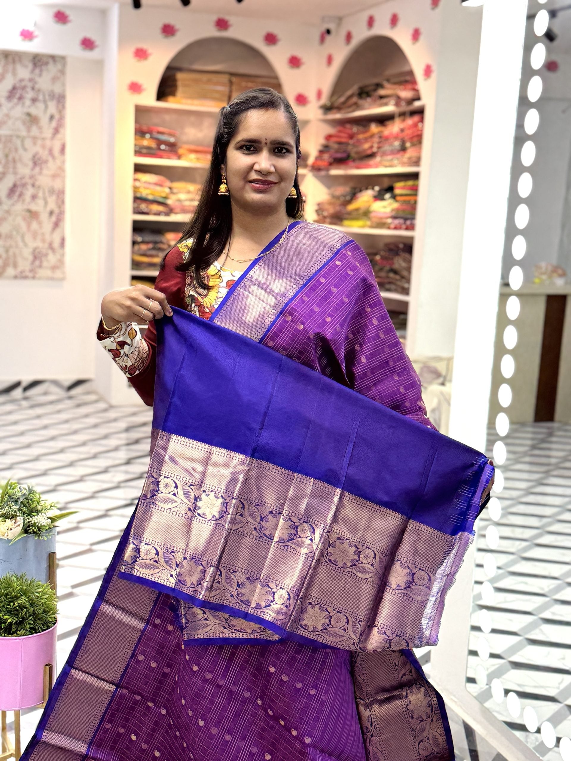 Pure Handloom Kanchi Pattu Saree