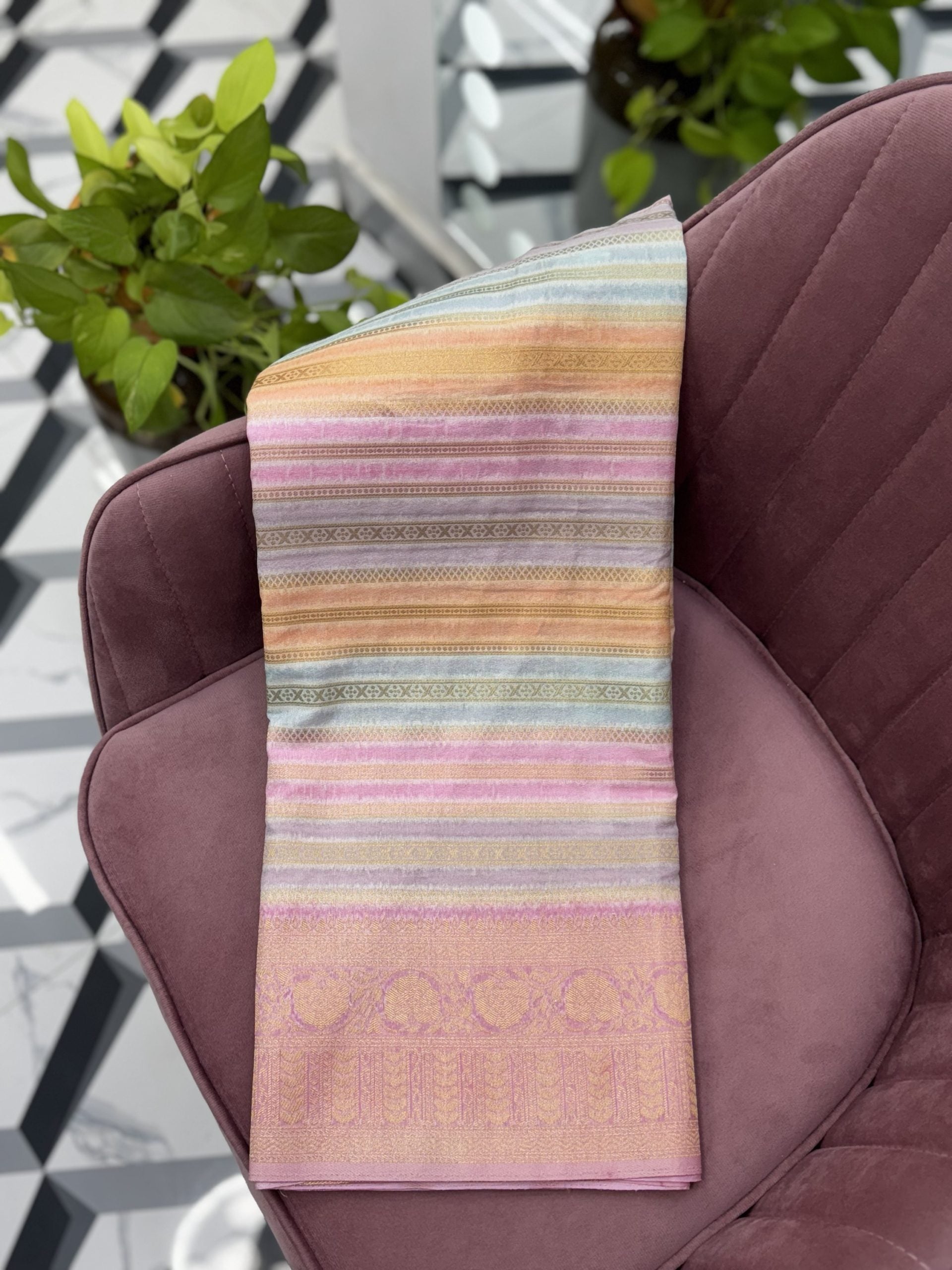 Rangkat Banarasi Georgette Saree