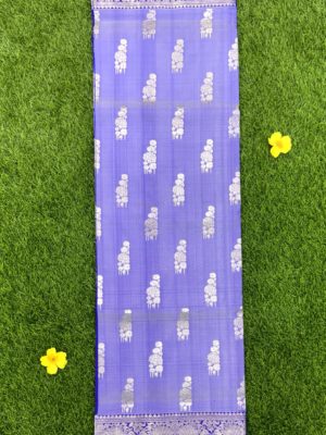 Blue Handloom Venkatagiri Pattu Saree