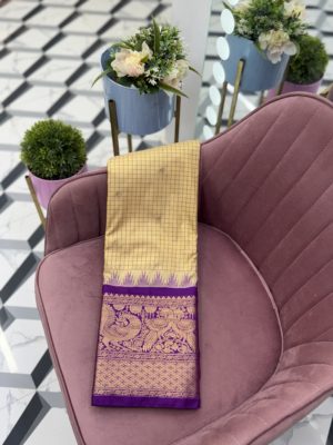 Cream Checks Semi Gadwal