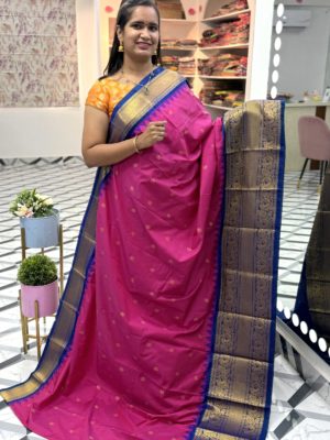 Pink Blue Semi Gadwal