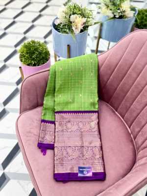 Pure Handloom Kanchi Pattu Saree